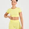Adapt naadloze crop top
