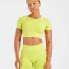 Adapt naadloze crop top