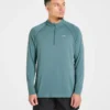 Attain naadloze pullover met halve rits