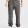 Craft oversized Joggingbroek met rechte pijpen