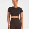 Empower naadloze crop top