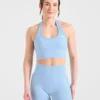 Empower naadloze halternek crop top