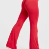 Enhance naadloze flared-Leggings
