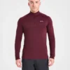Essential naadloze pullover met 1/4 rits