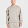 Essential oversized trui