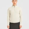 Klassieke pullover met 1/4 rits