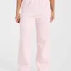 Lifestyle oversized Joggingbroek met rechte pijpen