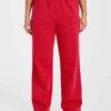 Lifestyle oversized Joggingbroek met rechte pijpen