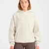 Oversized hoodie met ‘Athletics’-applicatie