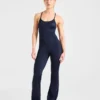 Sculpt Backless Flared All-in-One