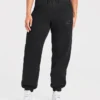 Varsity Oversized Joggingbroek met Opgestikt Logo