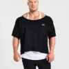 Wesley Vissers x Old School T-shirt met wijde hals