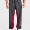 Wesley Vissers x Oversized Joggingbroek met rechte pijpen