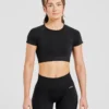 Adapt naadloze crop top
