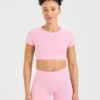 Adapt naadloze crop top