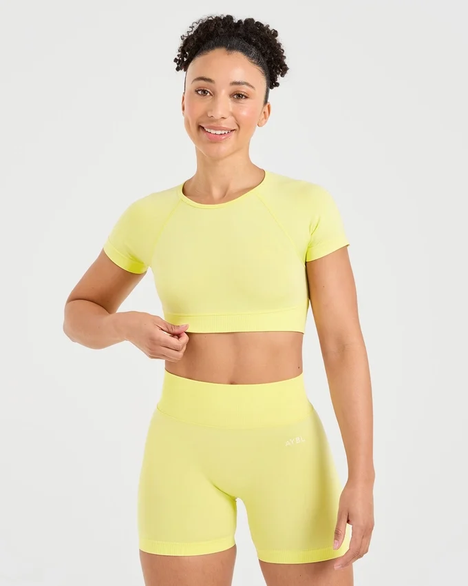 Adapt naadloze crop top