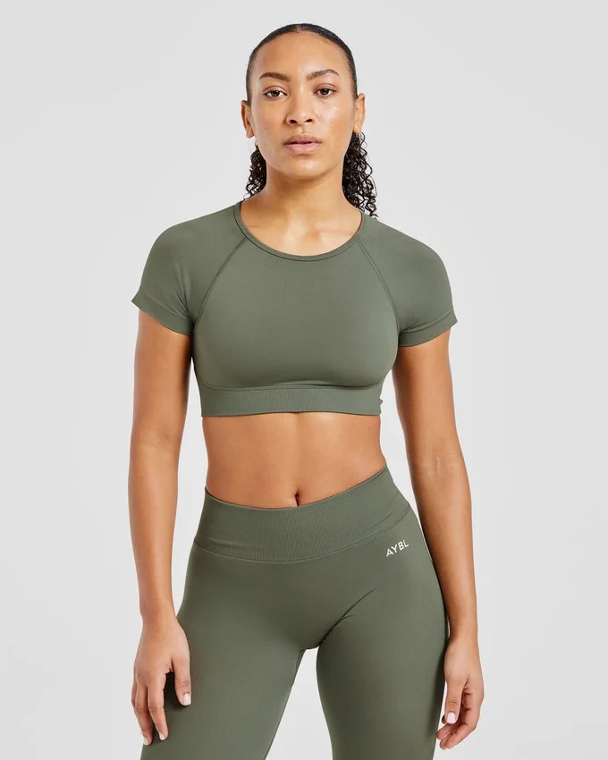 Adapt naadloze crop top