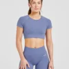 Adapt naadloze crop top