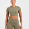 Adapt naadloze crop top