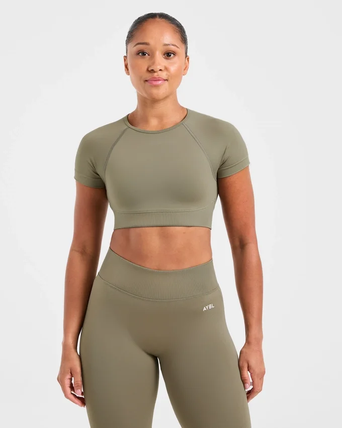 Adapt naadloze crop top
