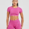 Adapt naadloze crop top