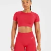Adapt naadloze crop top