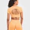 Adapt naadloze crop top