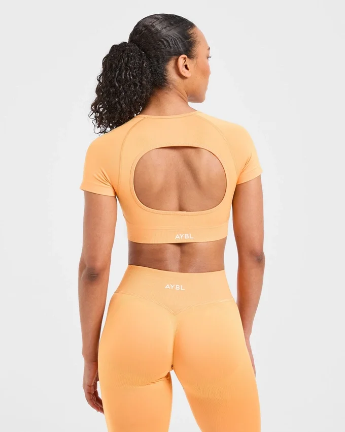 Adapt naadloze crop top