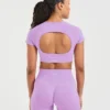 Adapt naadloze crop top