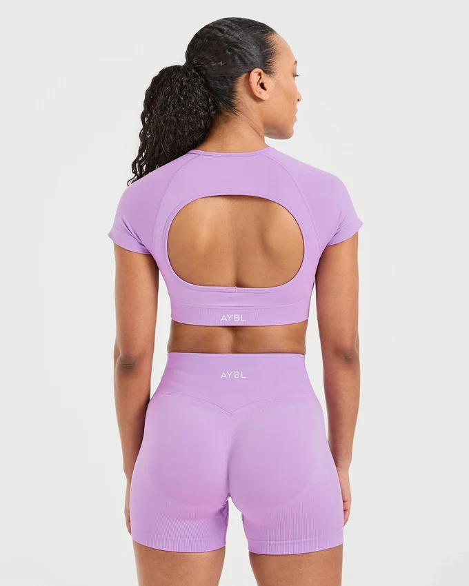 Adapt naadloze crop top