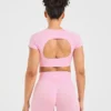 Adapt naadloze crop top