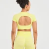 Adapt naadloze crop top