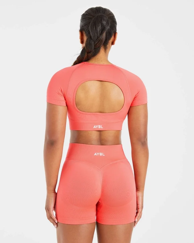 Adapt naadloze crop top