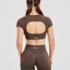 Adapt naadloze crop top