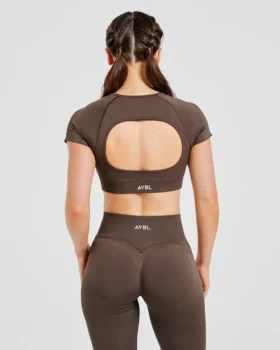 Adapt naadloze crop top
