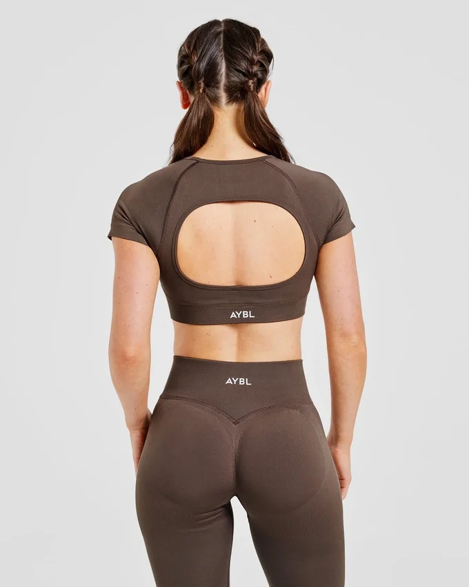 Adapt naadloze crop top