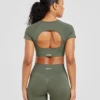 Adapt naadloze crop top