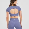 Adapt naadloze crop top