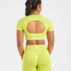 Adapt naadloze crop top