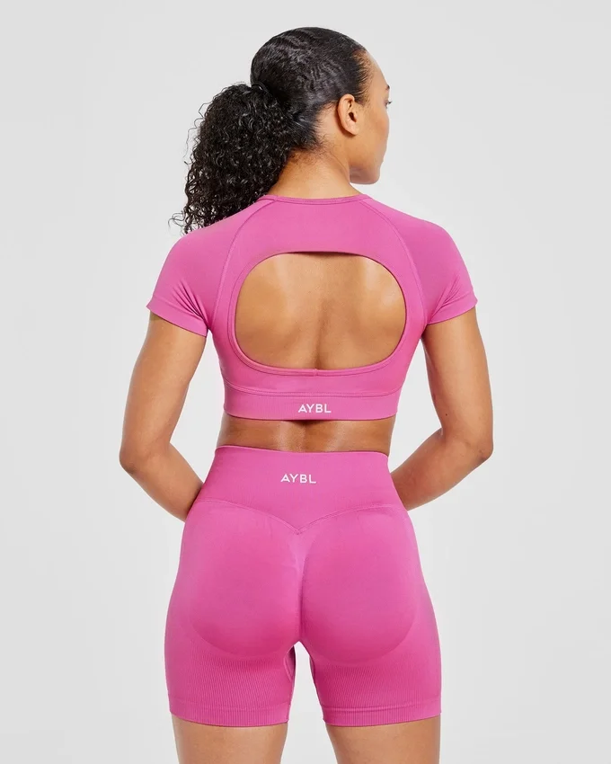 Adapt naadloze crop top