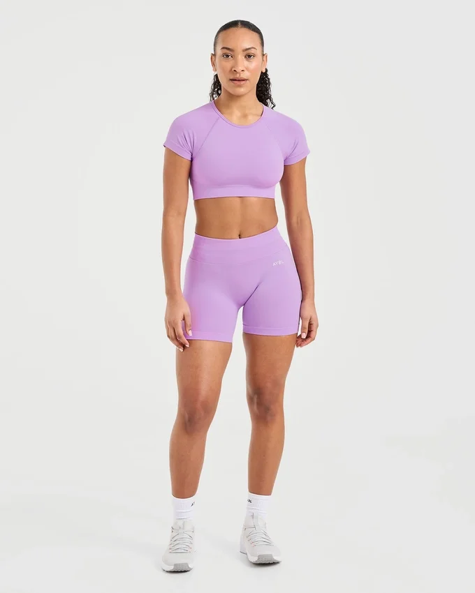 Adapt naadloze crop top