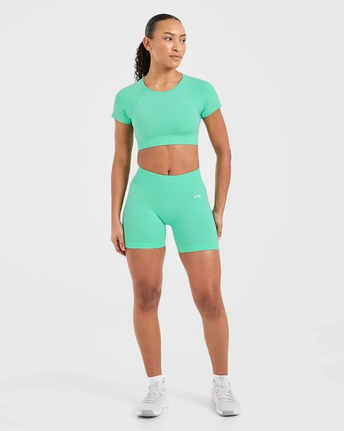 Adapt naadloze crop top