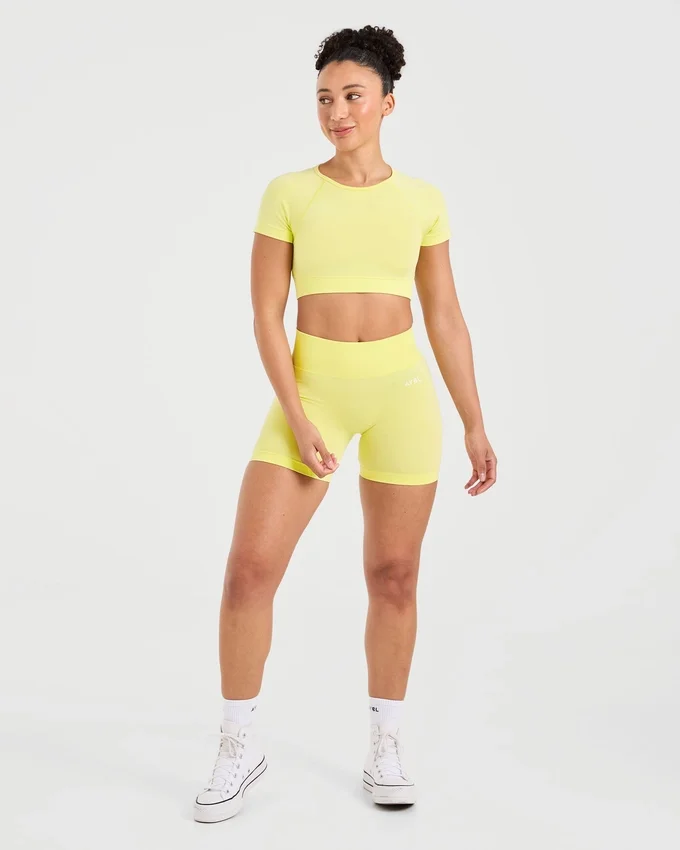 Adapt naadloze crop top
