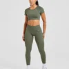 Adapt naadloze crop top