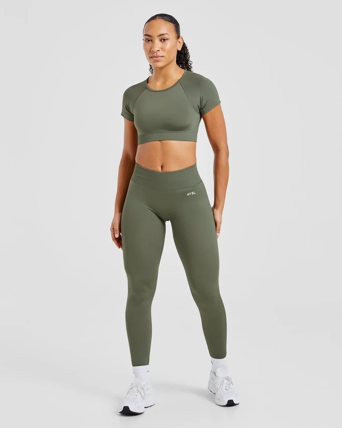 Adapt naadloze crop top