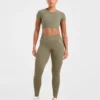 Adapt naadloze crop top