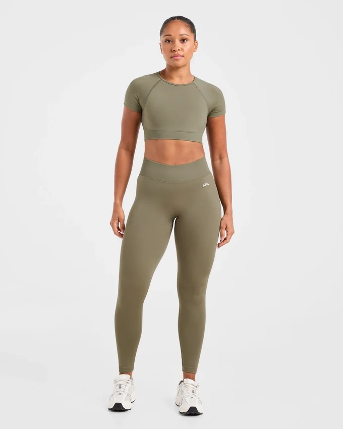Adapt naadloze crop top