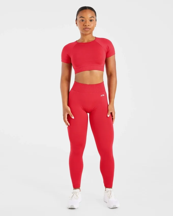 Adapt naadloze crop top
