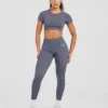 Adapt naadloze crop top