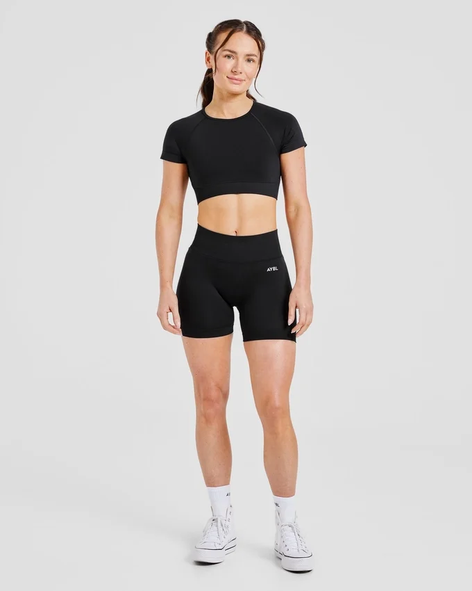 Adapt naadloze crop top